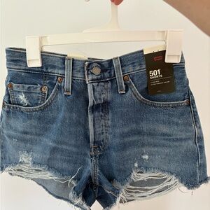 Levi's Women's Denim High-Waisted Shorts